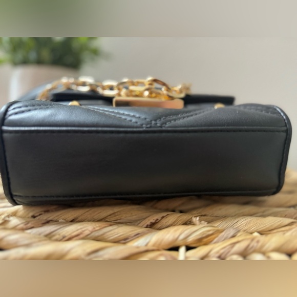 Authentic Michael Kors Serena small flap, crossbody studded bag. - Picture 6 of 9